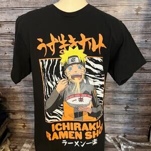 Vintage 2007 Naruto Tee Size Medium Ichiraku Ramen MD